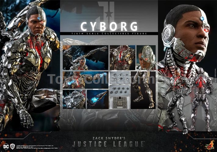 Hot Toys TMS057 1/6 Zack Snyder's Justice League - Cyborg (KU)