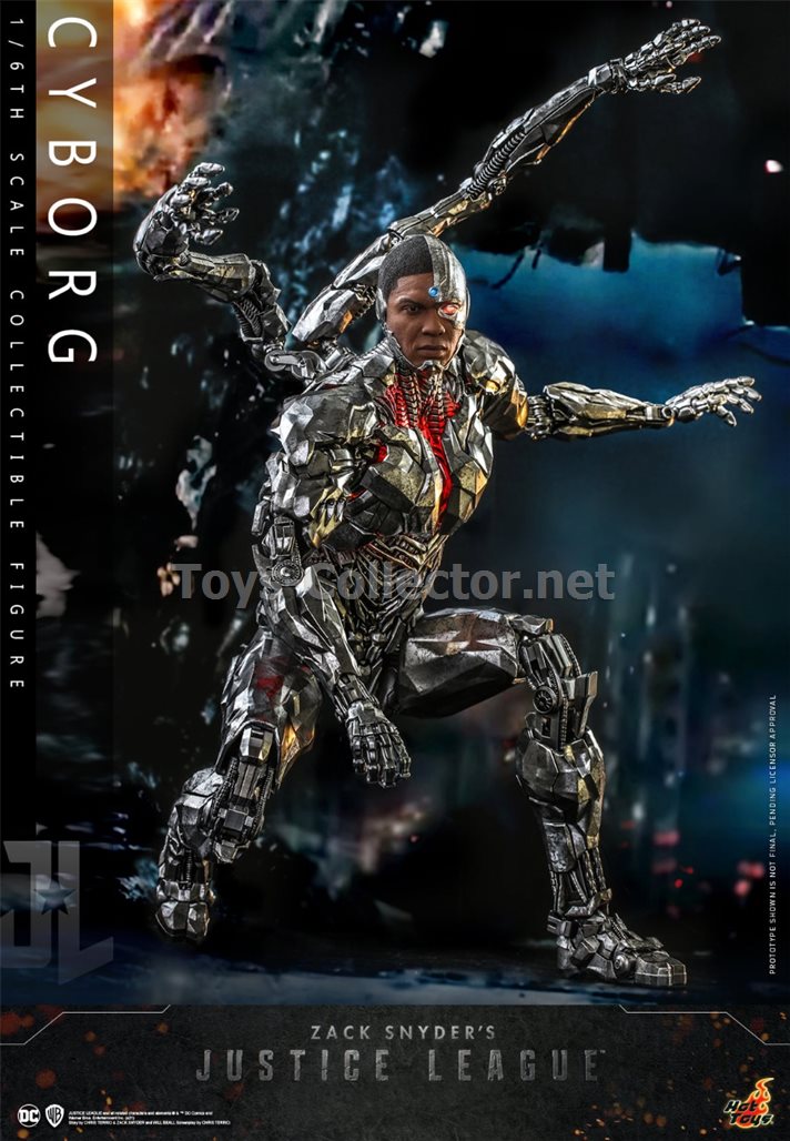 Hot Toys TMS057 1/6 Zack Snyder's Justice League - Cyborg (KU)
