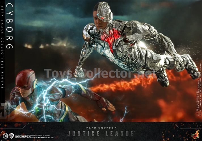 Hot Toys TMS057 1/6 Zack Snyder's Justice League - Cyborg (KU)