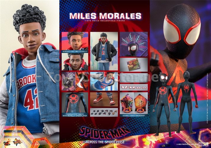 Hot Toys MMS710 1/6 Spider-Man: Across the Spider-Verse - Miles Morales (KU)