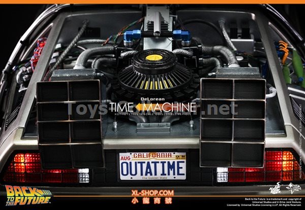 Hot Toys - MMS260 - Back To The Future - 1/6th Scale DeLorean Time Machine Collectible Vehicle แกะเช็ค (TC)
