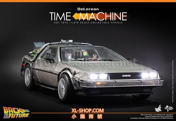 Hot Toys - MMS260 - Back To The Future - 1/6th Scale DeLorean Time Machine Collectible Vehicle แกะเช็ค (TC)