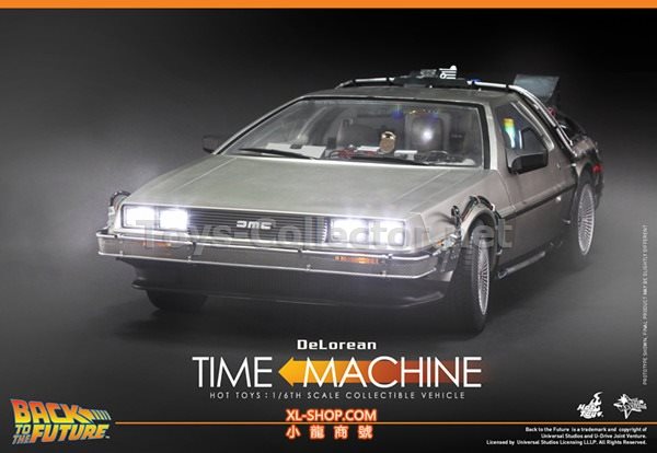 Hot Toys - MMS260 - Back To The Future - 1/6th Scale DeLorean Time Machine Collectible Vehicle แกะเช็ค (TC)
