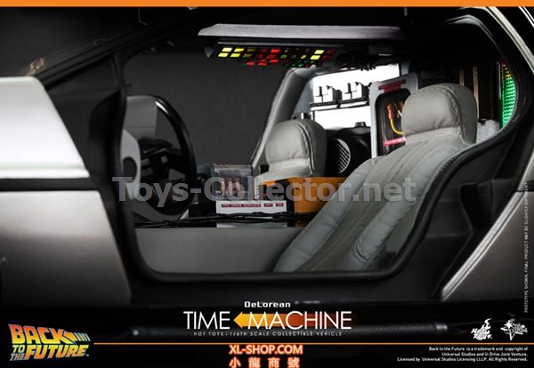 Hot Toys - MMS260 - Back To The Future - 1/6th Scale DeLorean Time Machine Collectible Vehicle แกะเช็ค (TC)
