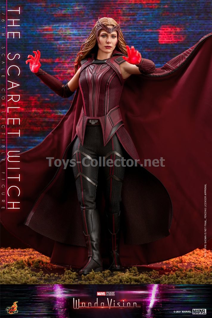 Hot Toys TMS036 1/6 WandaVision - The Scarlet Witch (KU)