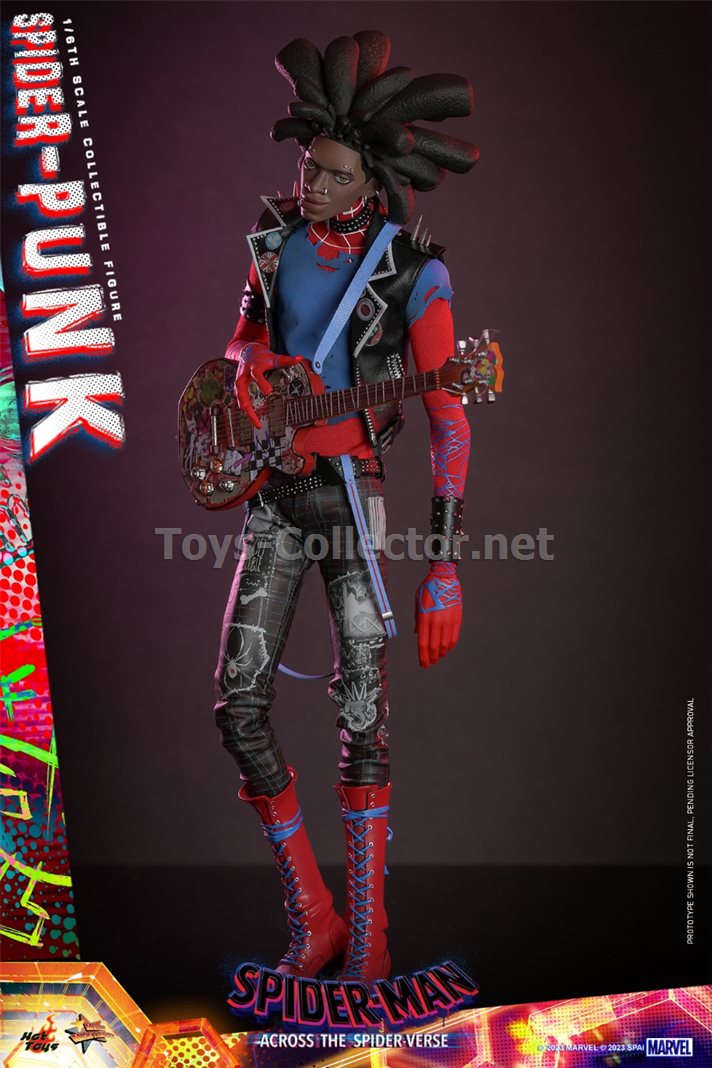 Hot Toys  MMS726 - Spider-Man: Across the Spider-Verse  1/6th Spider-Punk (KU)