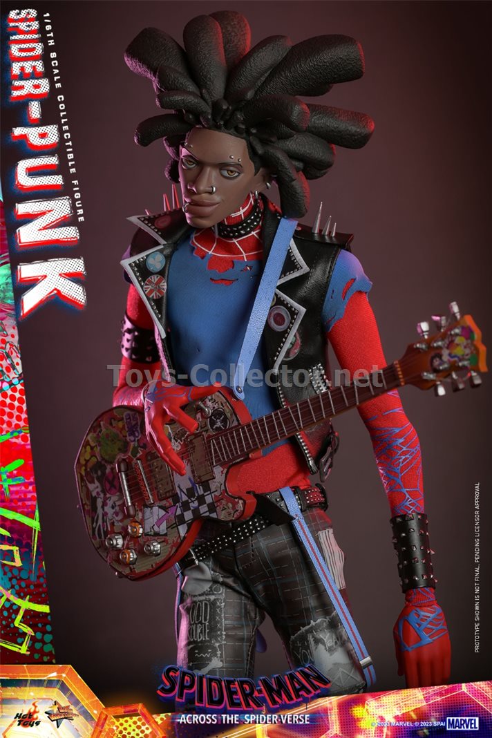 Hot Toys  MMS726 - Spider-Man: Across the Spider-Verse  1/6th Spider-Punk (KU)