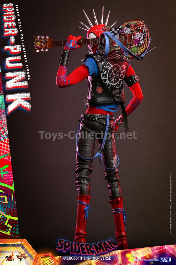 Hot Toys  MMS726 - Spider-Man: Across the Spider-Verse  1/6th Spider-Punk (KU)