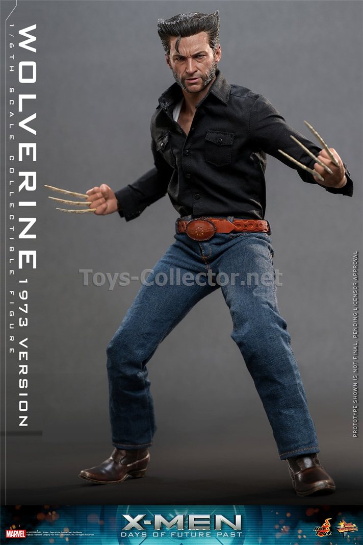 Hot Toys MMS659B 1/6 X-Men: Days of Future Past - Wolverine 1973 Version (KU)