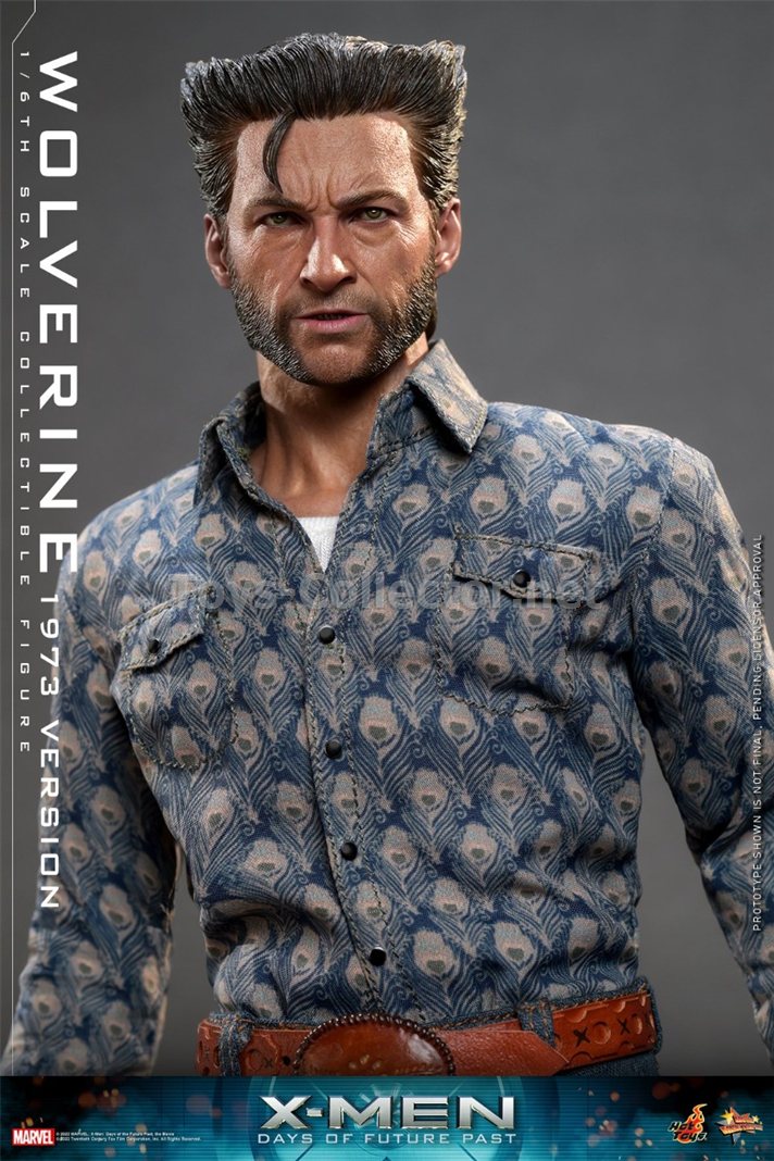 Hot Toys MMS659B 1/6 X-Men: Days of Future Past - Wolverine 1973 Version (KU)