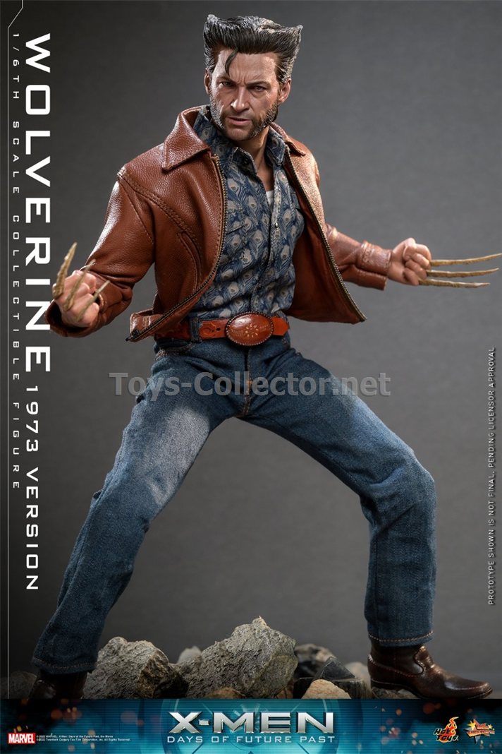 Hot Toys MMS659B 1/6 X-Men: Days of Future Past - Wolverine 1973 Version (KU)