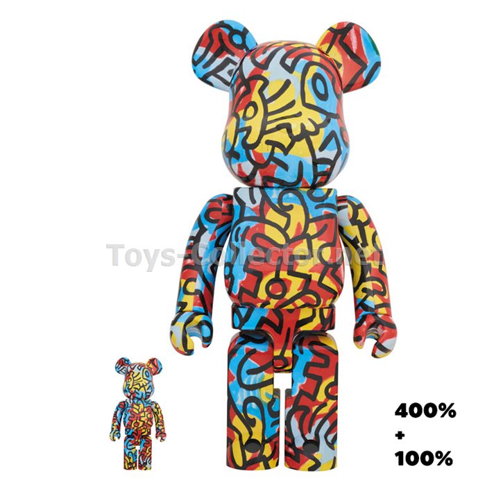 Be@rbrick Keith Haring #3 400%+100% (TC)