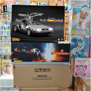 Hot Toys - MMS260 - Back To The Future - 1/6th Scale DeLorean Time Machine Collectible Vehicle แกะเช็ค (TC)
