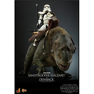 Hot Toys MMS722 Star Wars Episode IV : A New Hope - 1/6th scale Sandtrooper Sergeant & Dewback Collectible Set (TC)