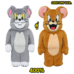 BE@RBRICK TOM AND JERRY - COSTUME Ver. 400％ (TC)