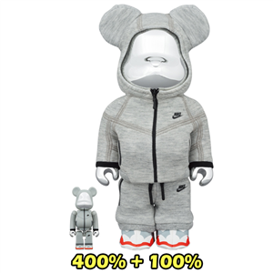 BE@RBRICK NIKE TECH FLEECE N98 100％ & 400％ (TC)