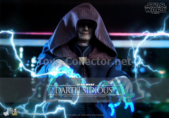 Hot Toys TMS102 1/6 Star Wars: The Clone Wars™ - Darth Sidious™(TC)