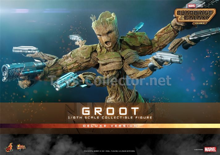 Hot Toys MMS707 1/6 Guardians of the Galaxy Vol. 3 - Groot (Deluxe Version) (ku)