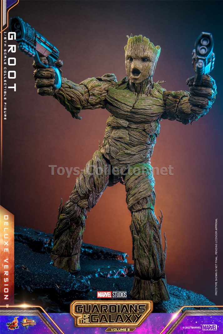 Hot Toys MMS707 1/6 Guardians of the Galaxy Vol. 3 - Groot (Deluxe Version) (ku)