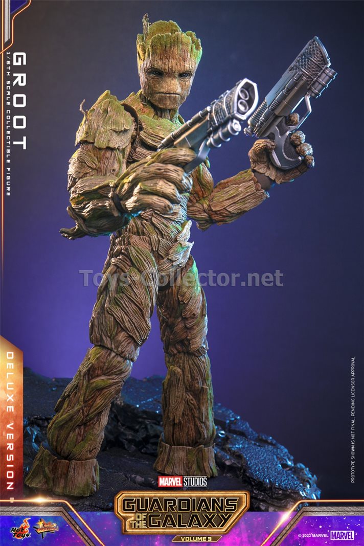 Hot Toys MMS707 1/6 Guardians of the Galaxy Vol. 3 - Groot (Deluxe Version) (ku)