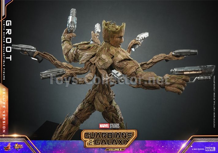 Hot Toys MMS707 1/6 Guardians of the Galaxy Vol. 3 - Groot (Deluxe Version) (ku)