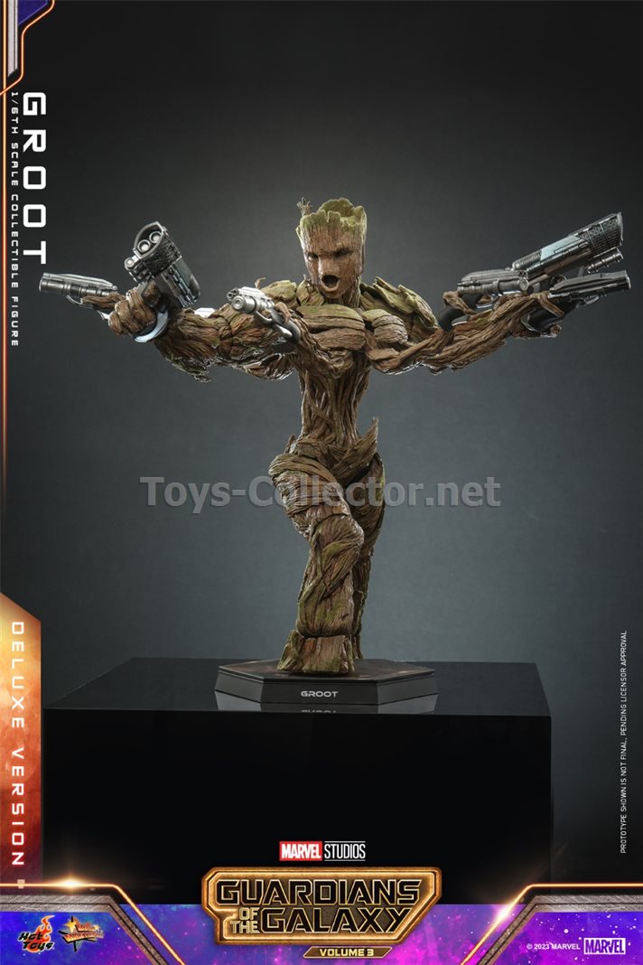 Hot Toys MMS707 1/6 Guardians of the Galaxy Vol. 3 - Groot (Deluxe Version) (ku)