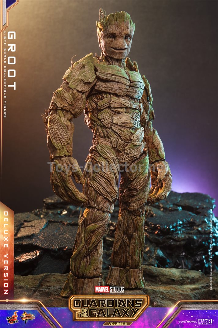 Hot Toys MMS707 1/6 Guardians of the Galaxy Vol. 3 - Groot (Deluxe Version) (ku)