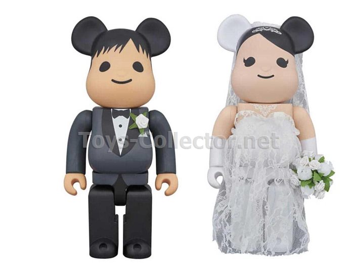 BE@RBRICK Greeting Marriage 1 PLUS - Wedding #1 400%  (TC)